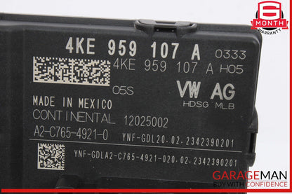 16-25 Audi Q5 A5 S5 Rear Trunk Liftgate Control Module Unit 4KE959107A OEM