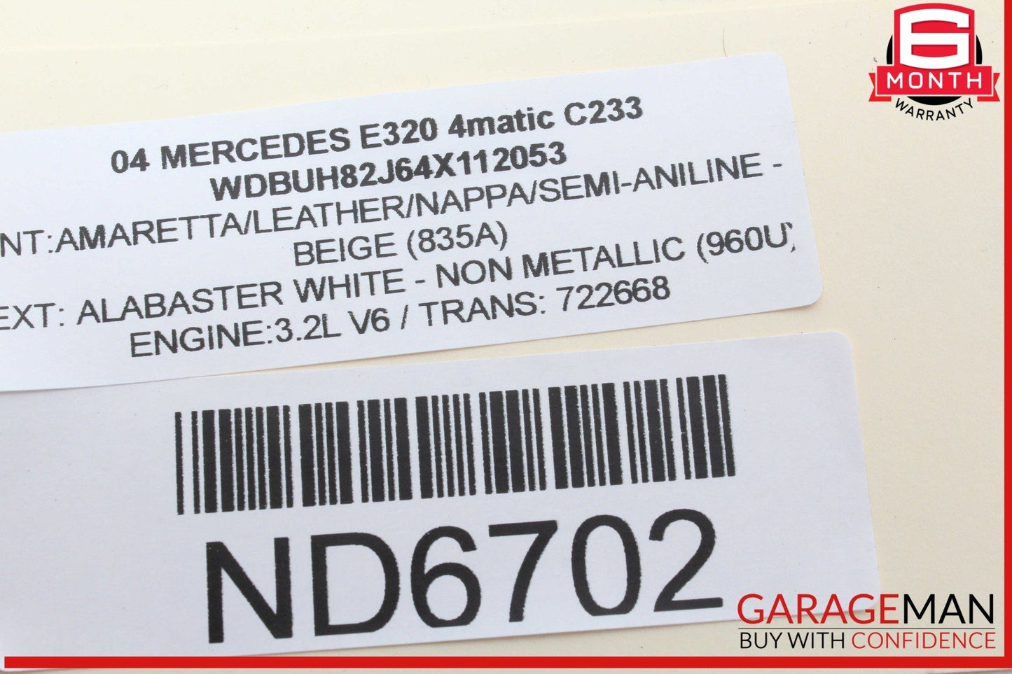 03-09 Mercedes W211 E320 4MATIC Front Right Side Door Lock Latch Actuator OEM