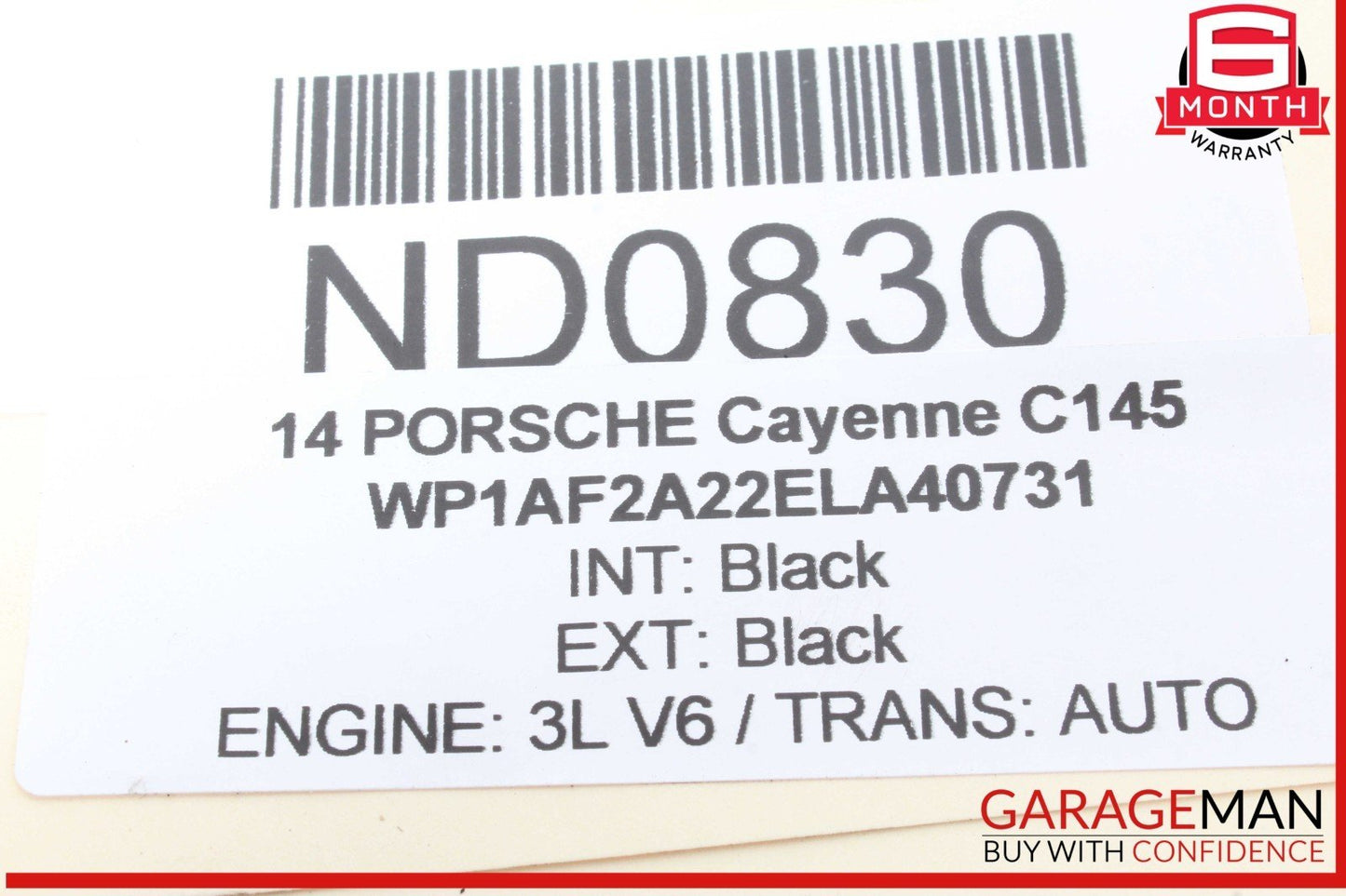 11-18 Porsche Cayenne 958 Rear Right or Left Side Upper Forward Control Arm OEM