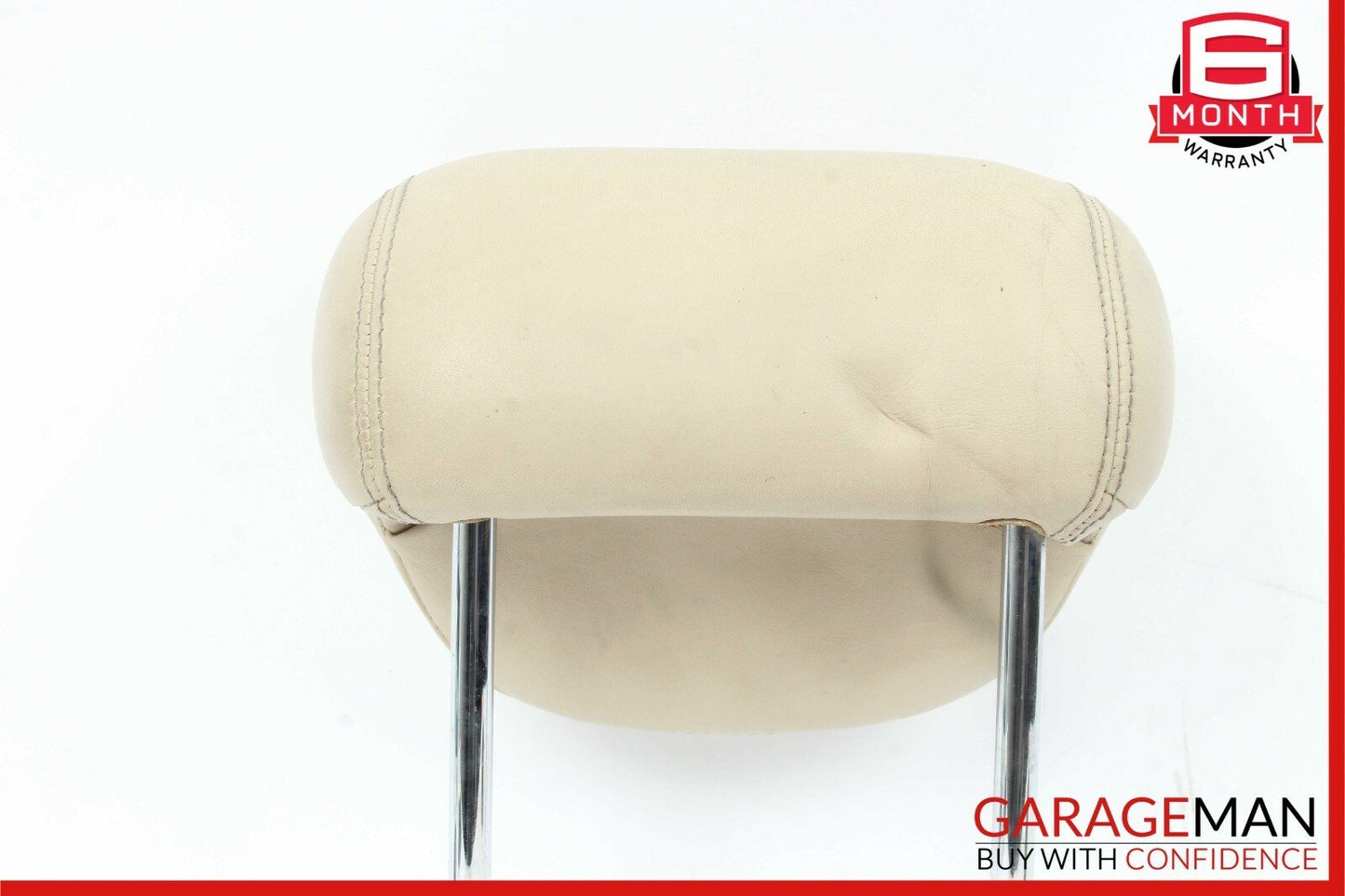 03-08 Mercedes R230 SL500 Front Right or Left Side Seat Headrest Head Rest Beige