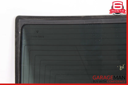 14-20 Maserati Ghibli M157 Rear Windshield Wind Shield Back Glass OEM