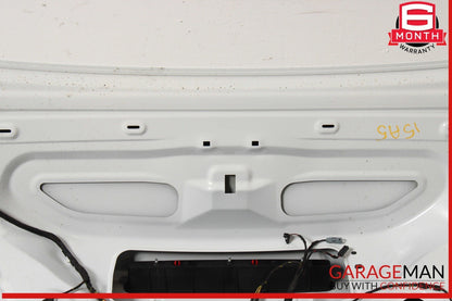 10-17 Audi A5 S5 RS5 Rear Trunk Lid Deck Shell Panel White OEM
