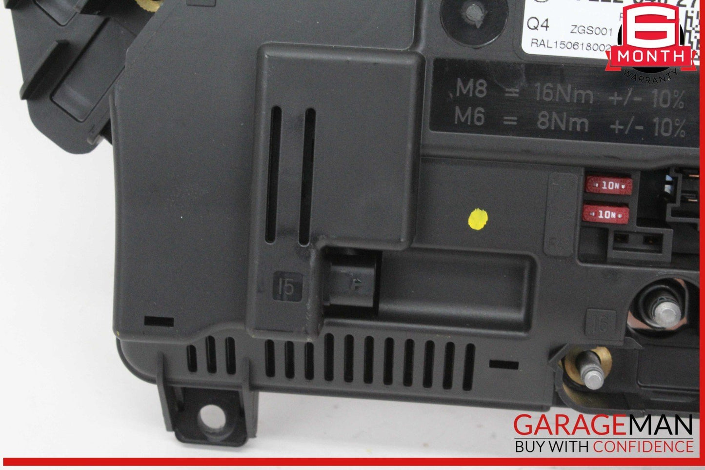 14-17 Mercedes W222 S550 Rear Trunk Fuse Relay Junction Box 2225402750 OEM