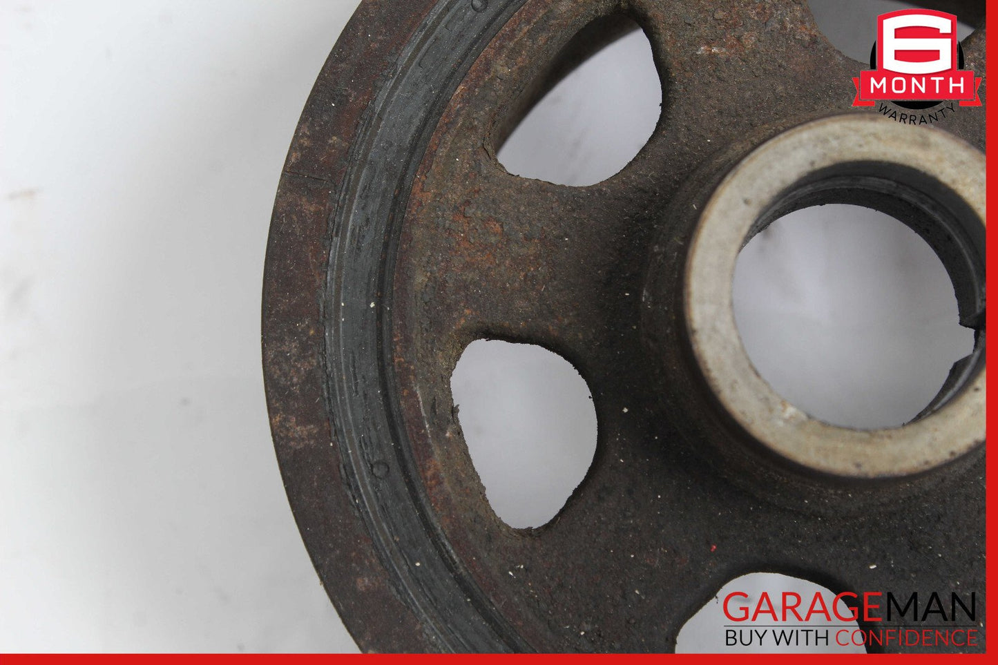 03-14 Mercedes W221 S600 Engine Motor Crankshaft Pulley Vibration Damper OEM