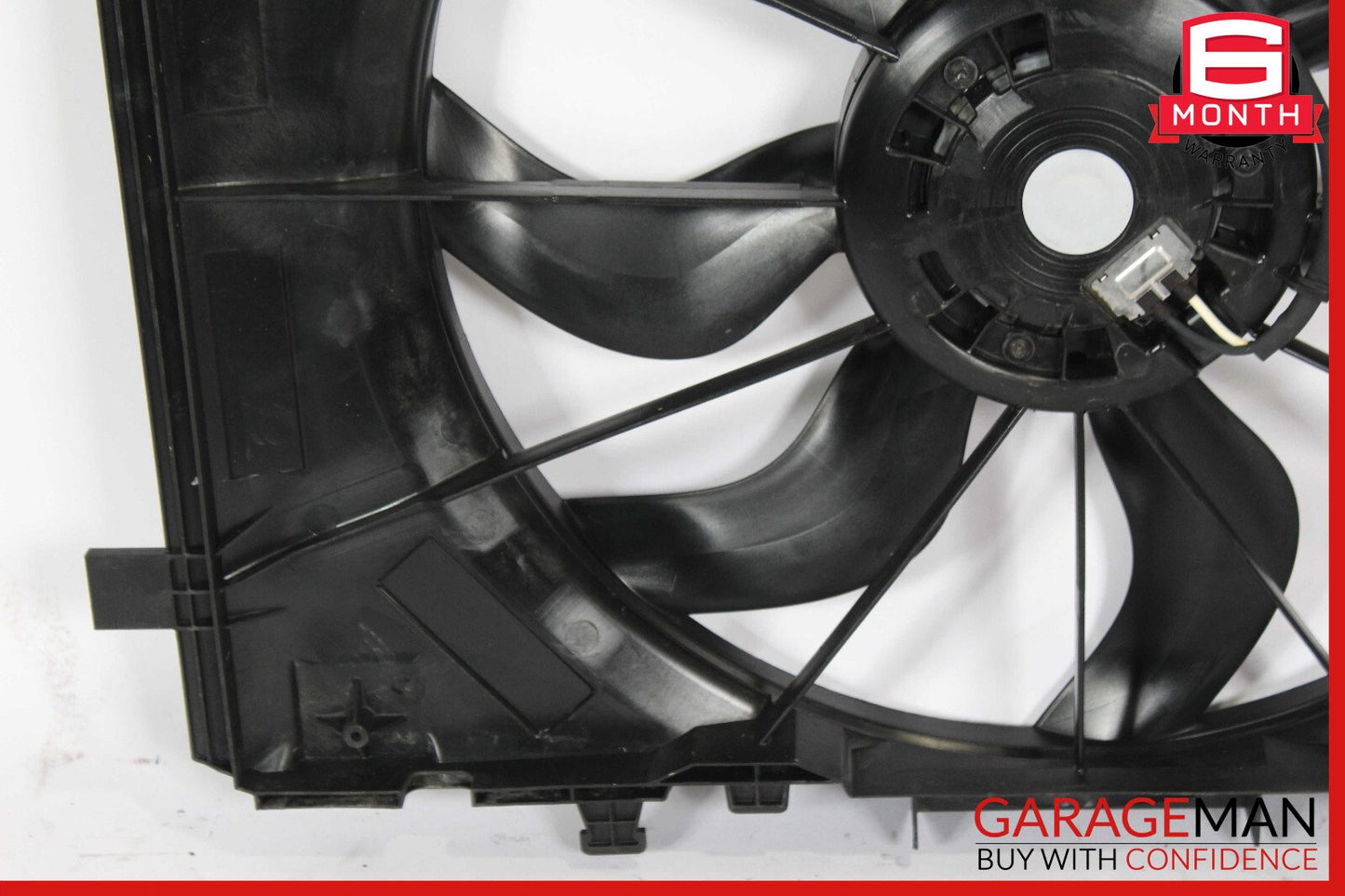 12-20 Mercedes X156 GLA250 SLK250 Engine Radiator Cooling Fan Motor Shroud Assy