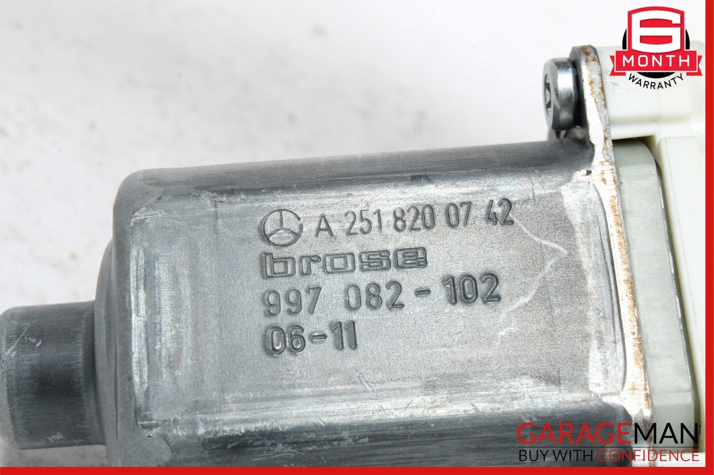 06-13 Mercedes X164 GL450 R350 Window Regulator Motor Front Left Driver Side OEM