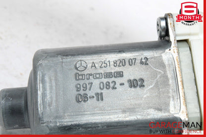 06-13 Mercedes X164 GL450 R350 Window Regulator Motor Front Left Driver Side OEM