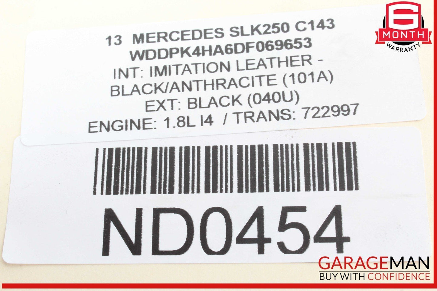 05-20 Mercedes R172 SLK250 SLC300 Rear Shock Strut Coil Spring Set of 2 OEM