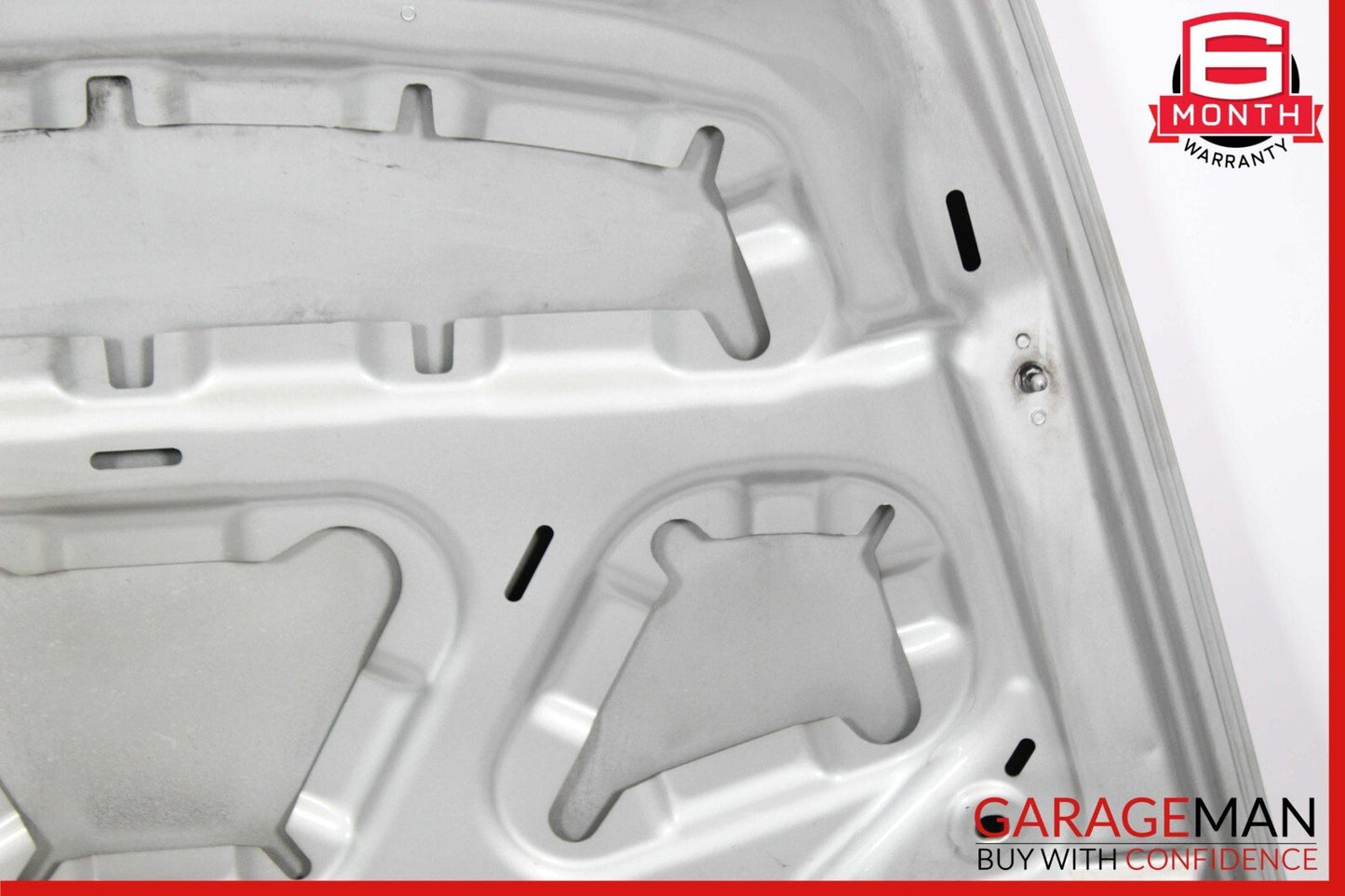 11-14 Porsche Cayenne 958 Front Hood Bonnet Panel Assembly Silver OEM