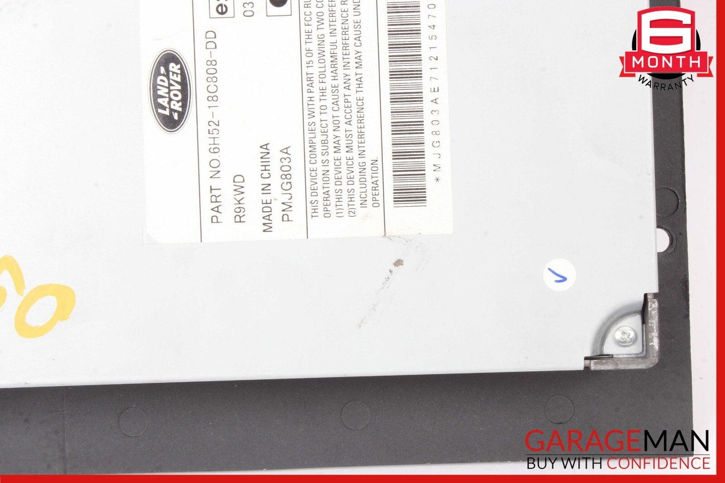 09-12 Jaguar XF Stereo Radio Amplifier Amp OEM 6H5218C808DD