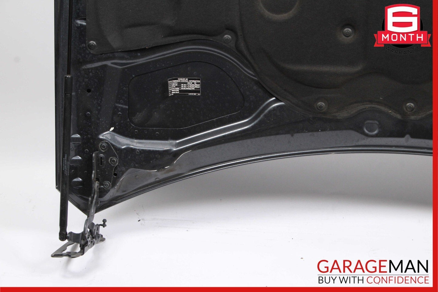 08-11 Mercedes W204 C250 C350 Front Hood Bonnet Lid Panel Cover Black OEM