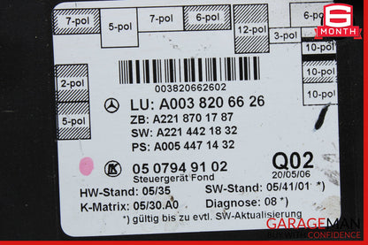 07-13 Mercedes W221 S550 S400 Rear Right or Left Side Door Control Module OEM