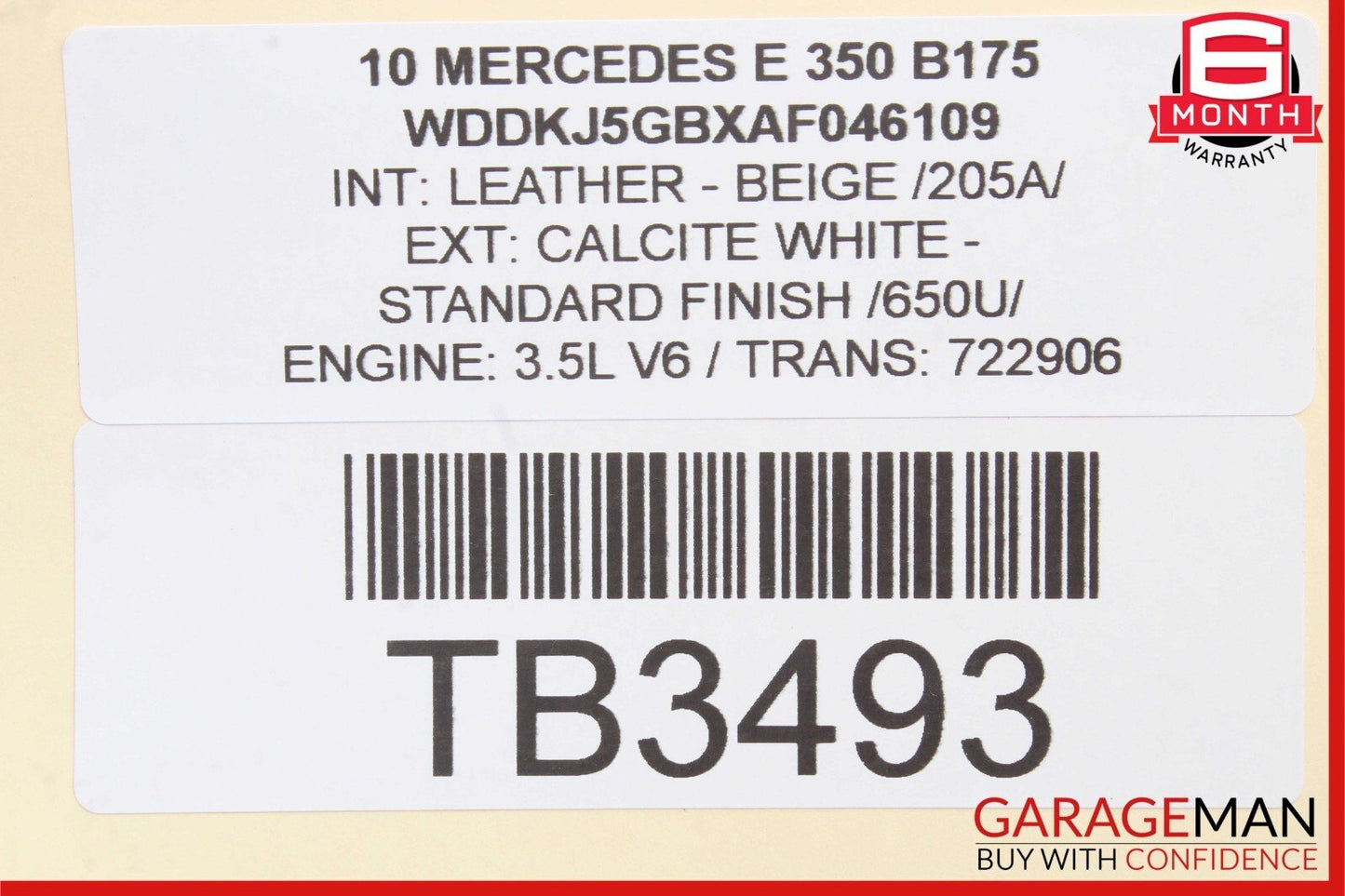 10-13 Mercedes W212 E350 E550 Front Left Side Mirror Door Rear View Assembly