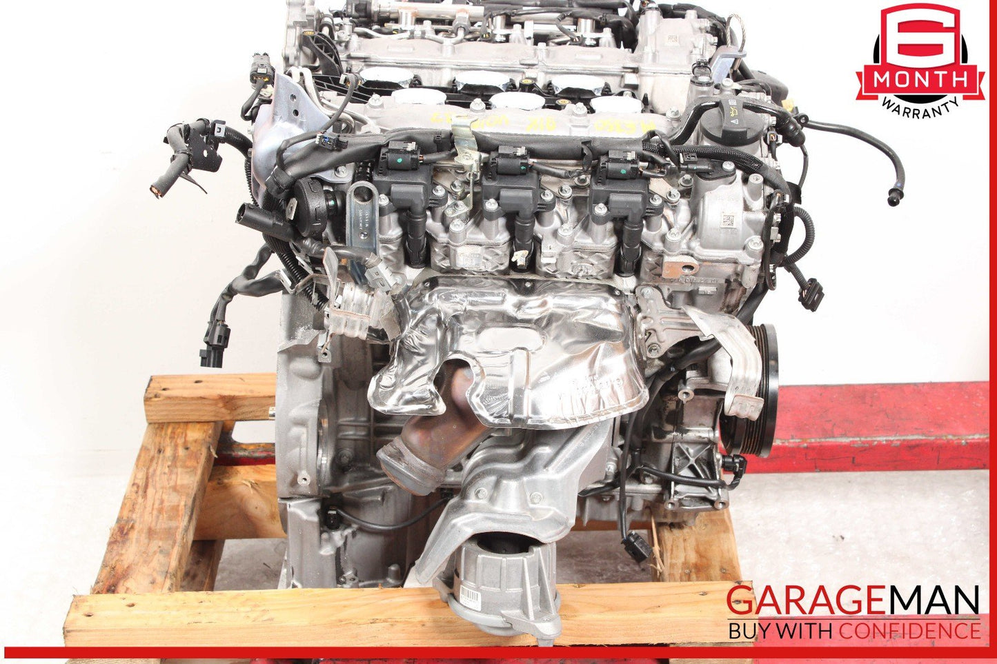 12-16 Mercedes W212 E350 C350 3.5L V6 RWD Engine Motor Block Assembly OEM 91k