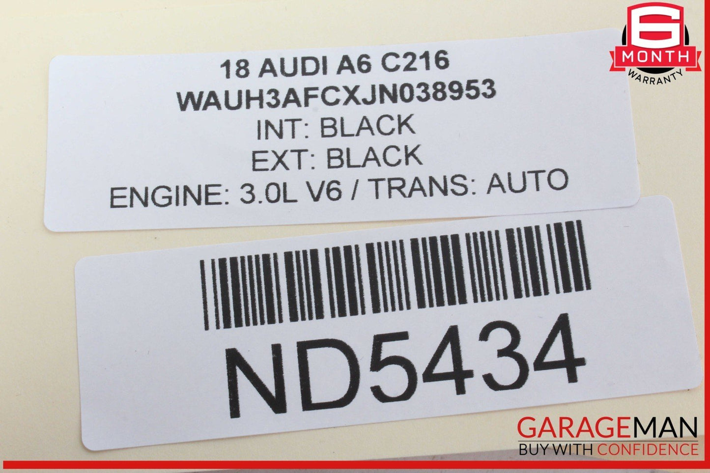 12-18 Audi A6 A7 Front Right Passenger Side Door Lock Latch Actuator OEM