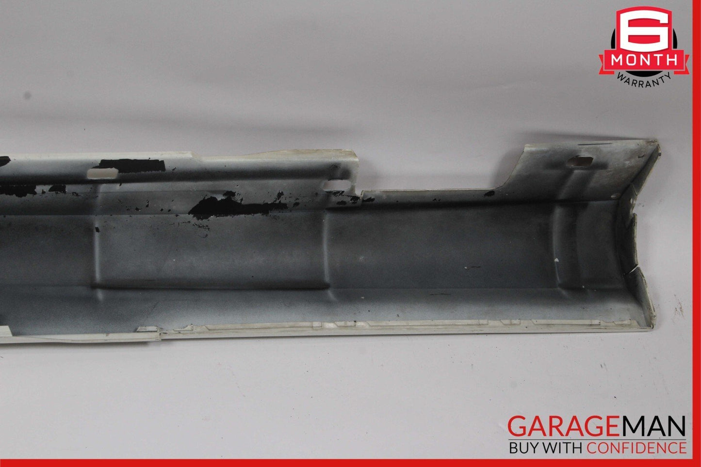 12-14 Mercedes W204 C250 Coupe Sport Left Side Skirt Rocker Moulding Polar White