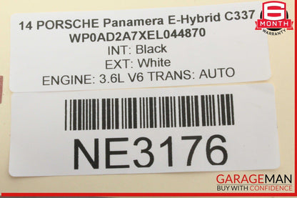 10-16 Porsche Panamera 970 E-Hybrid Front Right Side Door Lock Latch Actuator
