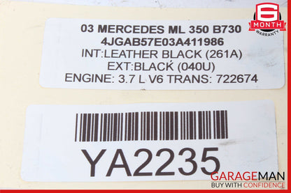 98-05 Mercedes W163 ML350 ML430 Rear Left or Right Shock Strut Absorber OEM
