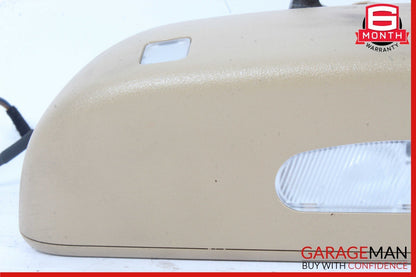 07-09 Mercedes W221 S550 S63 AMG S450 Interior Rear View Mirror Cover Assy Brown