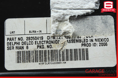 07-14 Mercedes W204 C300 GLK350 S600 Sirius Satellite Radio Receiver Module Unit