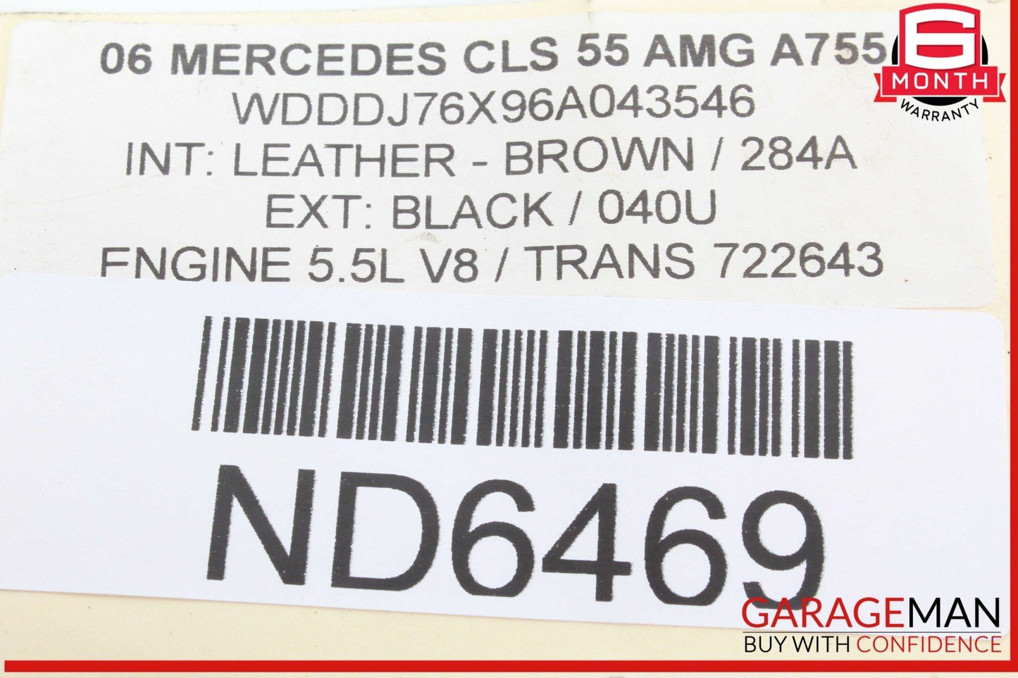 07-10 Mercede W216 CL55 AMG S450 Xenon HID Headlight Ballast Module Unit OEM