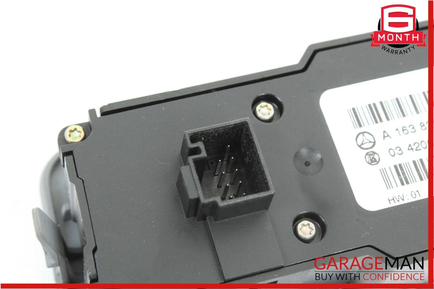 02-05 Mercedes W163 ML320 ML500 Rear Window Switch w/Climate OEM