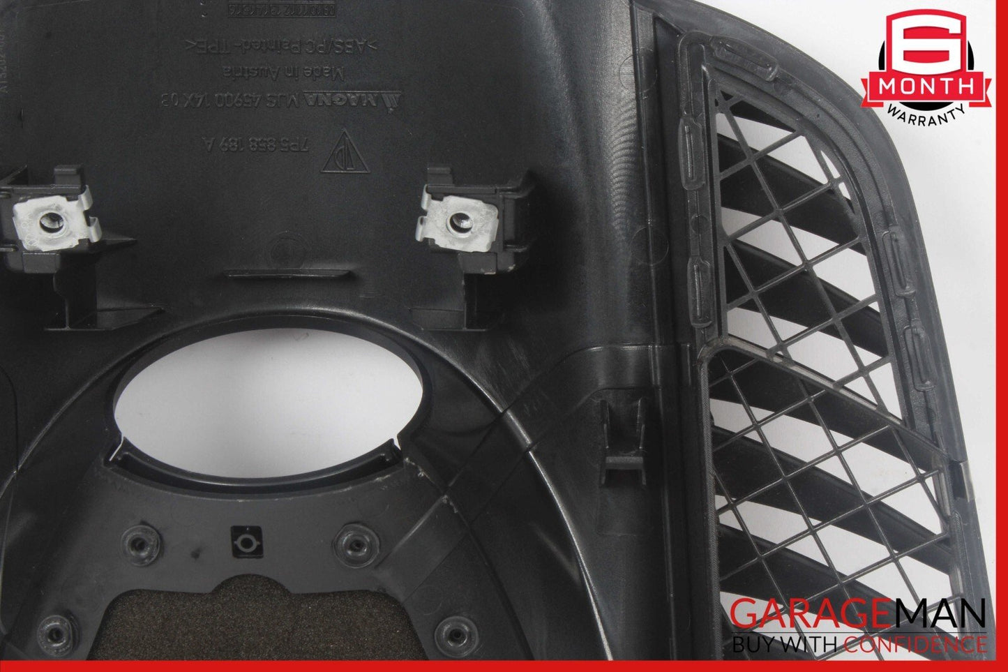 11-16 Porsche Cayenne S 958 Dash Dashboard Speaker Cover Grille Grill OEM