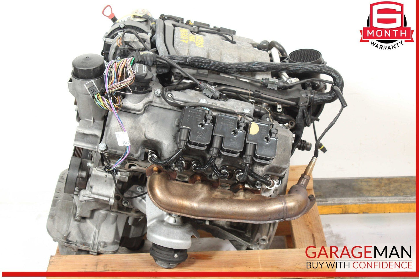 97-05 Mercedes R170 SLK320 E320 Engine Motor Block Assembly V6 M112 RWD OEM 176k