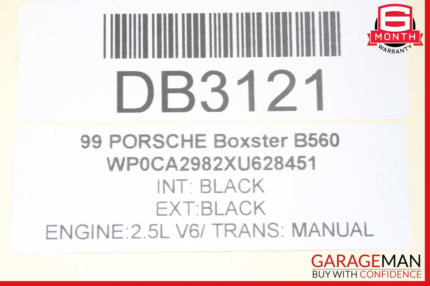 97-05 Porsche Boxster 986 911 Carrera 996 Fuel Gas Tank Reservoir Fuel Pump OEM