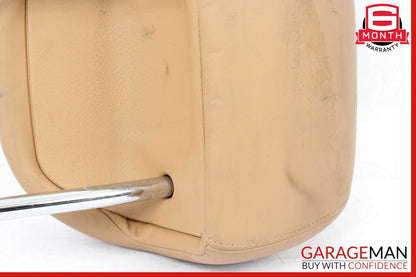 03-10 Porsche Cayenne 955 957 Rear Right Seat Headrest Head Rest Sand Beige