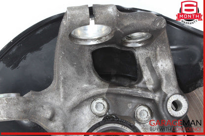 14-17 Audi SQ5 Front Left Driver Side Spindle Knuckle Wheel Hub w/ Disc Rotor