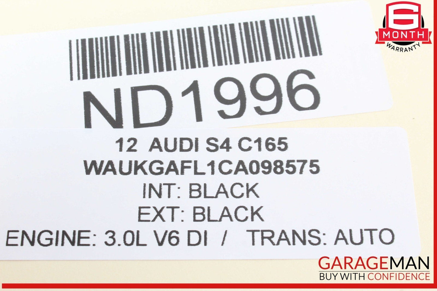 09-12 Audi S4 Rear Right or Left Side Door Control Module Unit 8T0959795N OEM