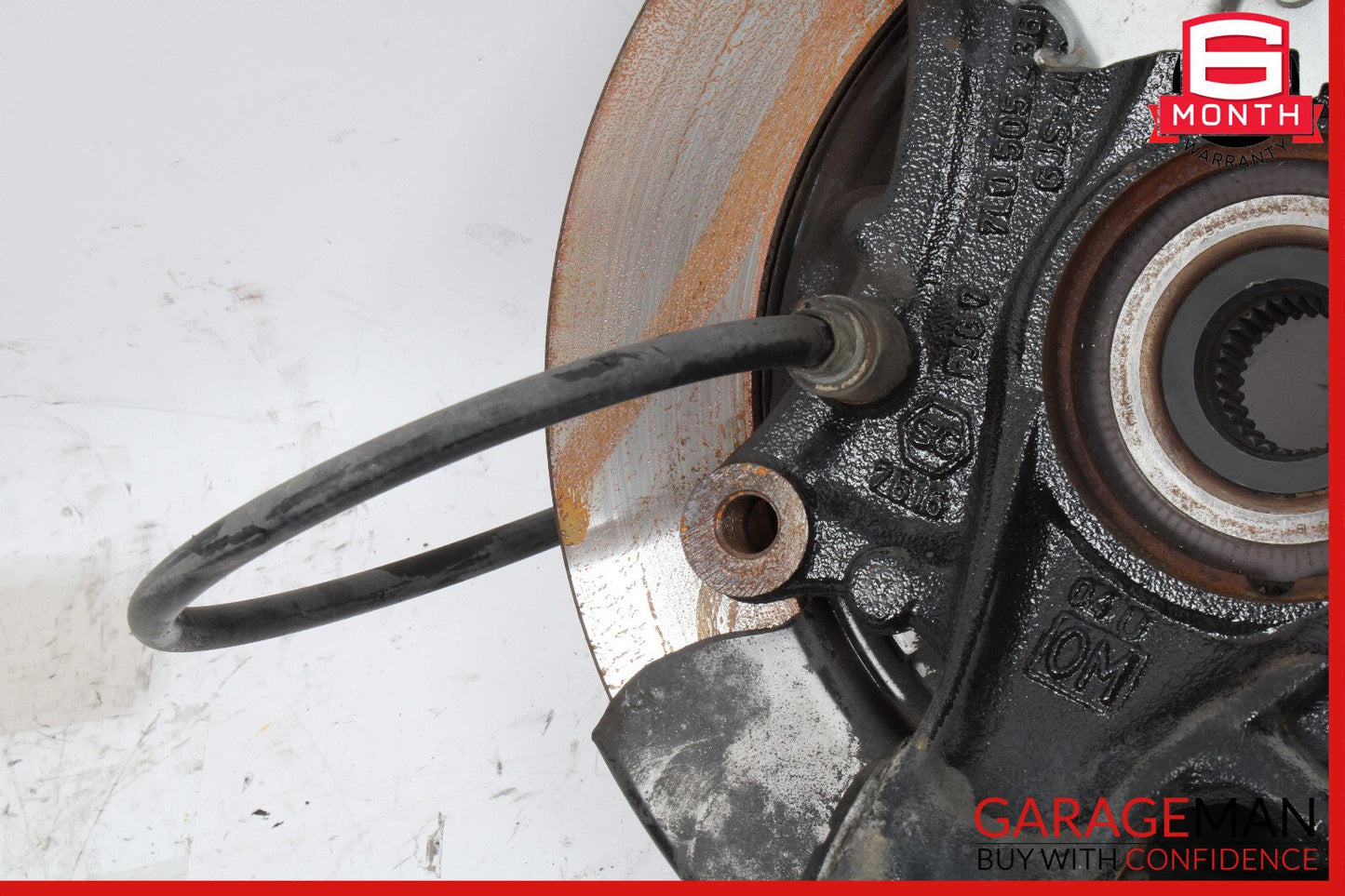 03-10 Porsche Cayenne 955 957 Rear Right Wheel Spindle Knuckle Hub Bearing OEM