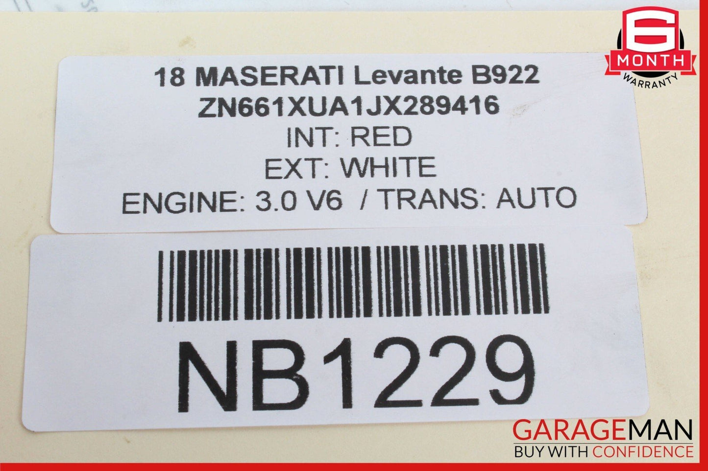 17-20 Maserati Levante S M161 Front or Rear Right Side Exterior Door Handle OEM