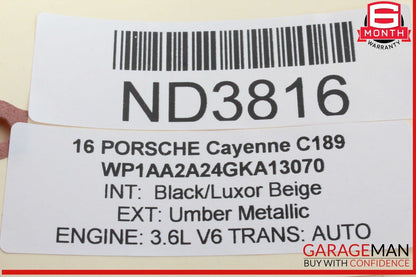 11-18 Porsche Cayenne 958 Front Right Side Door Lock Latch Actuator OEM