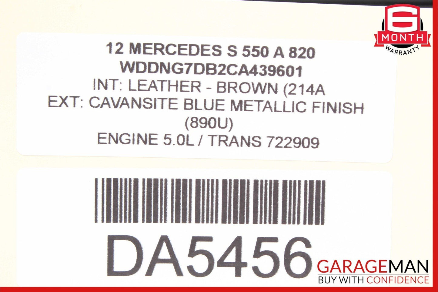 07-13 Mercedes W221 S550 S500 Rear Right or Left Side Door Control Module OEM