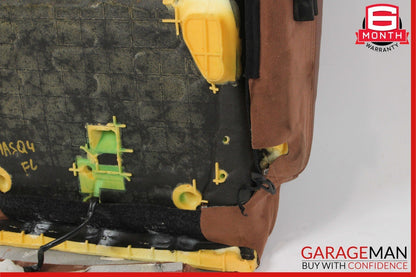 14-17 Maserati Ghibli M157 Front Left Side Lower Bottom Seat Cushion Cover Brown