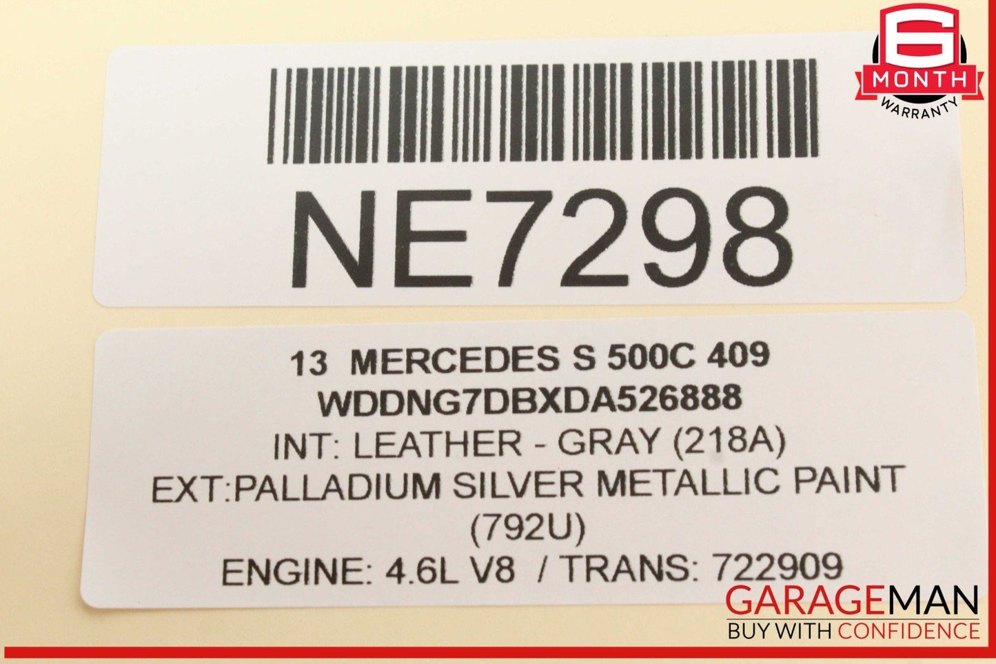 10-14 Mercedes W221 S550 S400 CL550 Keyless Go Entry Control Module Unit OEM