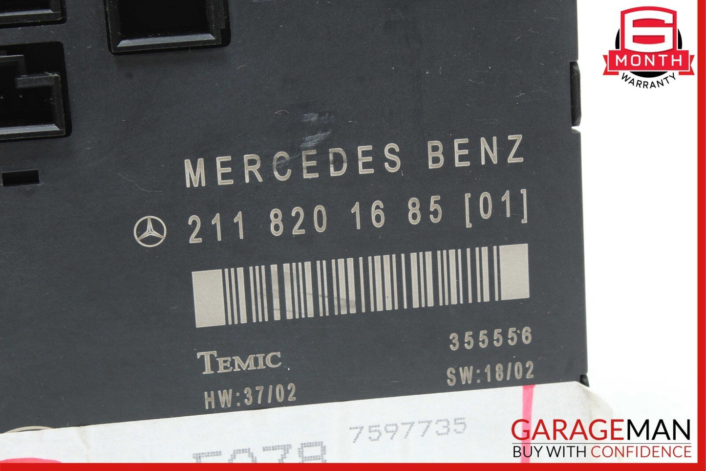 03-09 Mercedes W211 E320 E550 Front Right Passenger Door Control Module OEM