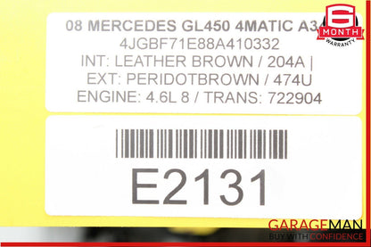 06-12 Mercedes X164 GL450 Ipod Interface Control Module OEM