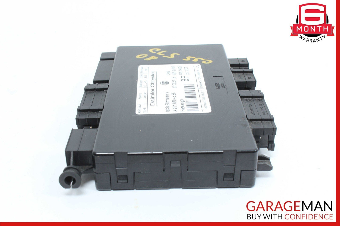 03-12 Mercedes SLK280 CLS500 E350 Front Right Side Seat Controller Module Unit