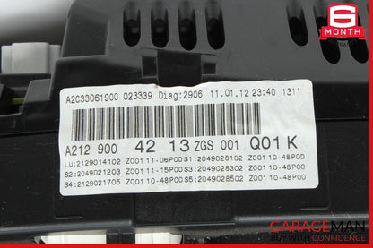 2012 Mercedes W207 E550 E350 Speedometer Odometer Instrument Cluster Gauge OEM