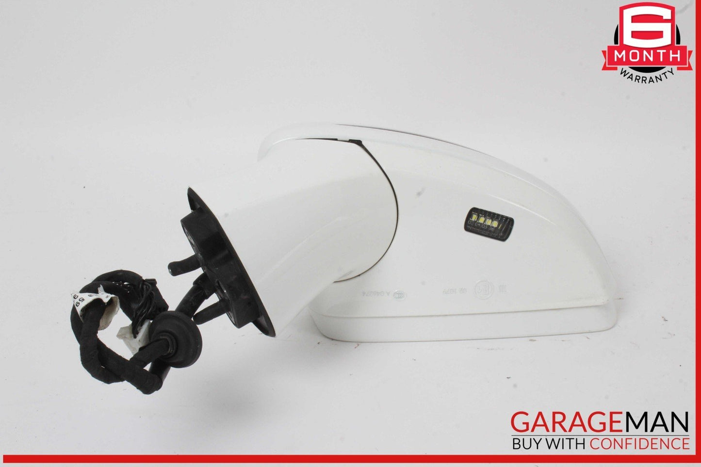12-16 Mercedes R172 SLK250 SLK350 Front Left Side Door Rear View Mirror White