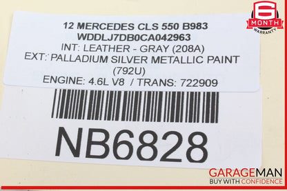 12-18 Mercedes W218 CLS550 CLS63 Front Left  Side Exterior Door Handle OEM