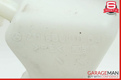 03-09 Mercedes W211 E320 Windshield Washer Reservoir Filler Neck 2118600064 OEM