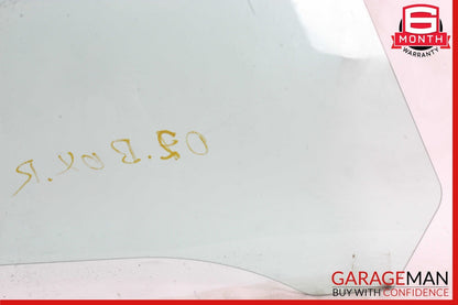 97-04 Porsche Boxster 986 Front Right Side Door Window Auto Glass Clear OEM