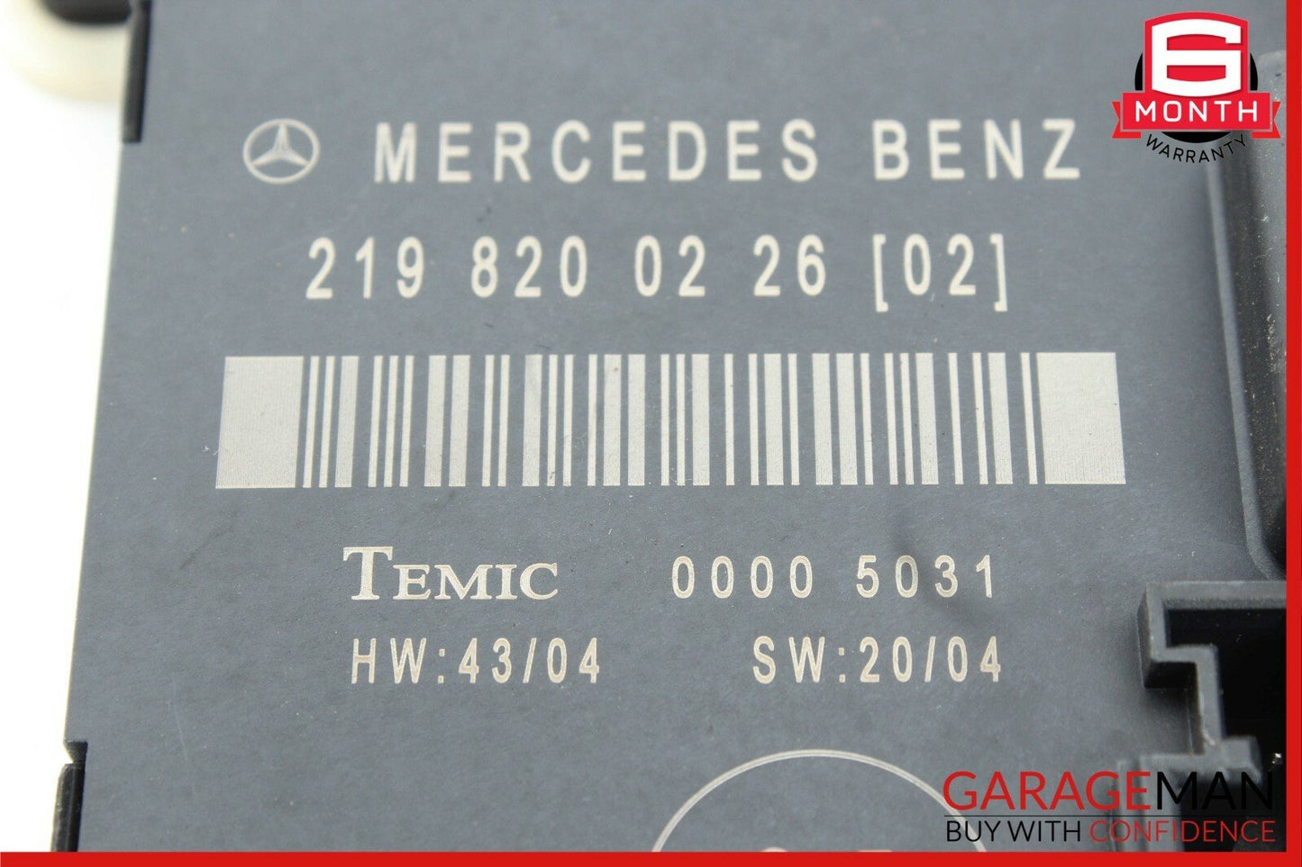 06-11 Mercedes W219 CLS500 Rear Left Door Computer Controller Module Unit