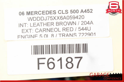 06-11 Mercedes W219 CLS500 E63 AMG Rear Right Door Keyless Go Control Module OEM