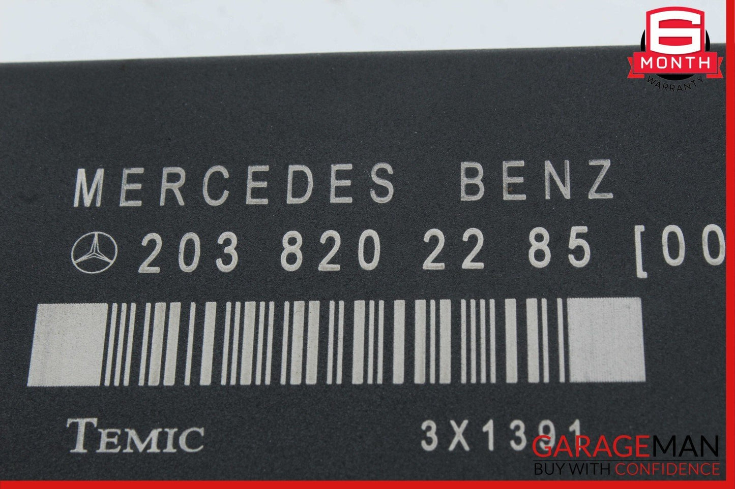 01-07 Mercedes W203 C230 C280 C55 AMG Rear Right Side Door Control Module Unit
