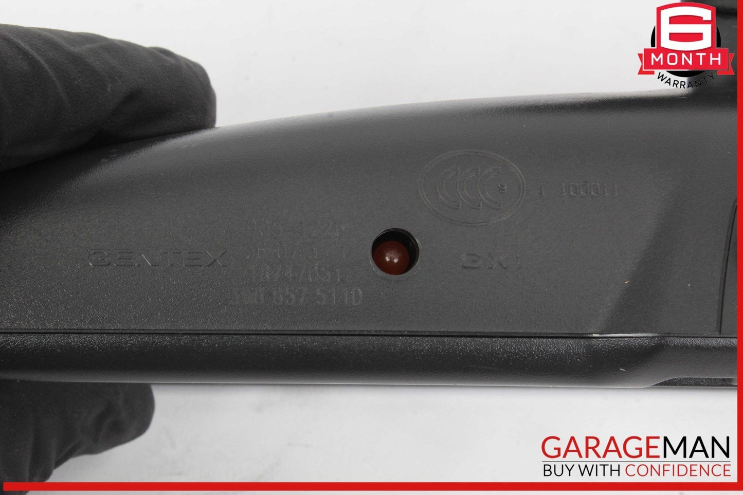 03-09 Bentley Continental GTC Front Upper Interior Rear View Mirror Black OEM